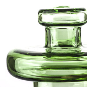 Green Disc Glass Carb Cap For Sale  For Quartz Banger  Free NZ Shipping