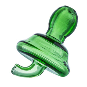 Green Glass Carb Cap For Sale | For Quartz Bangers | Free NZ Shipping