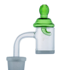 Green Glass Carb Cap For Sale | For Quartz Bangers | Free NZ Shipping