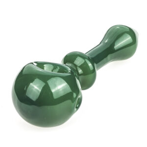 Green Glass Spoon PipeWeed Bowls For Sale Maria Rings  Free NZ Shipping