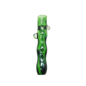 Green Jade One Hitter Glass Pipe | Chillums For Sale | Free NZ Shipping