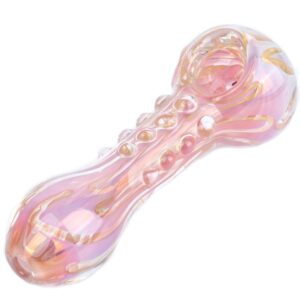 Green Recycler Dab Rig Pink Girly Fumed Glass Pipe Set | Free NZ Shipping