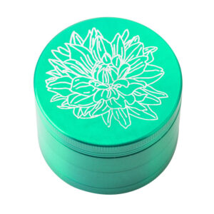 Green Zinc Alloy Weed/Herb Grinder 3 Layer For Sale | Free NZ Shipping