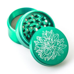 Green Zinc Alloy Weed/Herb Grinder 3 Layer For Sale | Free NZ Shipping