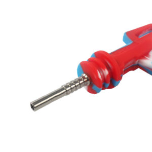 Gun Shape Silicone Nectar Collector - Silicone Dab Rigs For Sale - Puffing Bird - Online Headshop