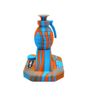 Hand Grenade Silicone Dab Straw - Silicone Nectar Collectors Dab Rigs For Sale - Puffing Bird - Online Headshop