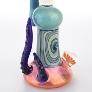 9" Heady Themed Glass Dab Rig/Bong | Bongs For Sale | Free NZ Shipping