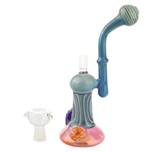 9" Heady Themed Glass Dab Rig/Bong | Bongs For Sale | Free NZ Shipping