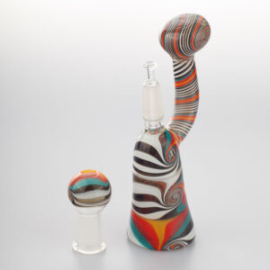 5" Heady Swirl Patent Mini Dab Rig | Bongs For Sale | Free NZ Shipping