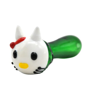 Hello Kitty Novelty Glass Pipe | Weed Bowls For Sale | Free NZ Shipping