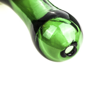 Honeycomb Green Glass Spoon Pipe  Pot Pipes For Sale  Free NZ Shipping