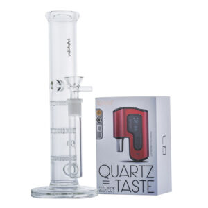 Honeycomb Perc Bong w/ Lookah Q7 Electric Dab Nail Set | Free NZ Shipping