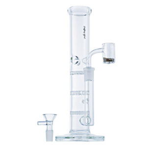Honeycomb Perc Bong w/ Thermochromic Quartz Banger Set | Free NZ Shipping