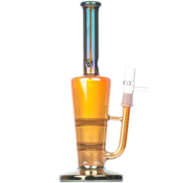 10" Honeycomb Perc Bong | Gradient Glass Bong For Sale | Free NZ Shipping