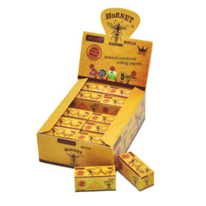 Hornet 5m Natural Unrefined Hemp Rolling Paper For Sale | Free NZ Shipping