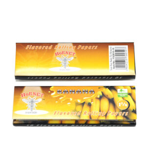 Hornet Banana Flavored Rolling Paper 5 Booklets For Sale | Free NZ Shipping