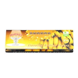 Hornet Banana Flavored Rolling Paper 5 Booklets For Sale | Free NZ Shipping