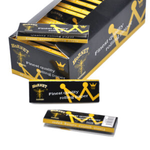 Hornet Black Kingsize Natural Rolling Paper | For Sale | Free NZ Shipping