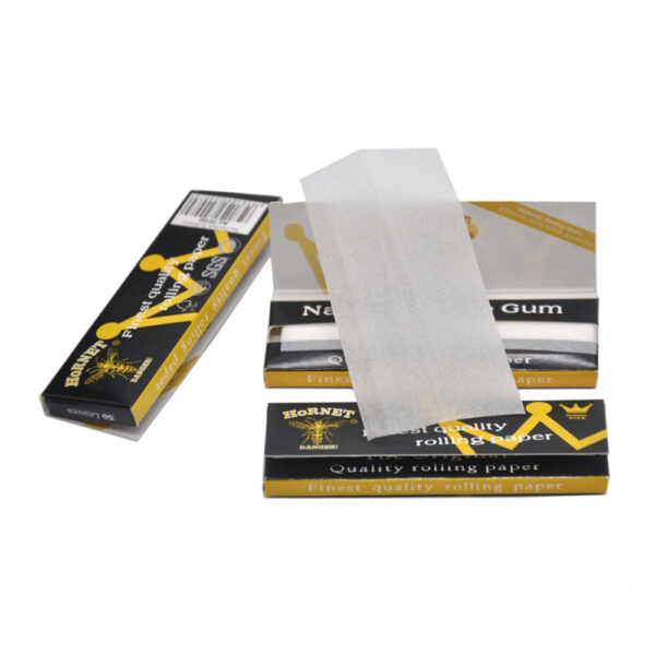 Hornet Black Kingsize Natural Rolling Paper | For Sale | Free NZ Shipping