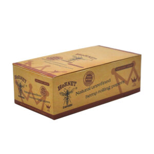 Hornet Brown Slim Organic Hemp Rolling Paper For Sale | Free NZ Shipping