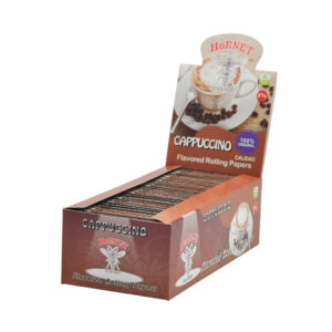 Hornet Cappuccino Flavor Rolling Paper 5 Booklets  Free NZ Shipping
