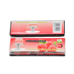 Hornet Frambuesa Flavor Smoke Rolling Paper 5 Booklets  Free NZ Shipping