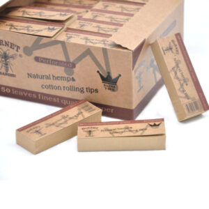Hornet Natural Rolling Paper Filter Tip 5 Booklets  Free NZ Shipping
