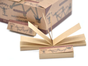 Hornet Natural Rolling Paper Filter Tip 5 Booklets  Free NZ Shipping