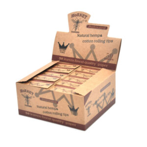 Hornet Natural Rolling Paper Filter Tip 5 Booklets  Free NZ Shipping