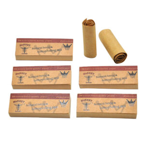 Hornet Natural Rolling Paper Filter Tip 5 Booklets  Free NZ Shipping