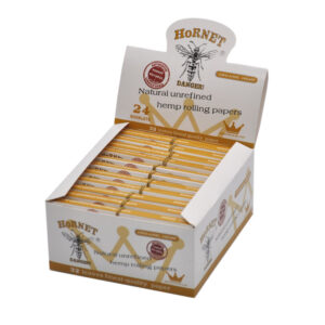 Hornet Natural Unrefined Hemp Rolling Paper For Sale | Free NZ Shipping