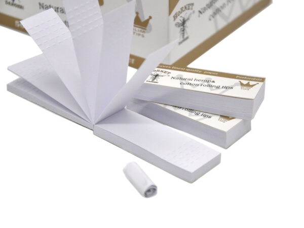 Hornet Perfotated Natural Hemp Rolling Tips | For Sale | Free NZ Shipping