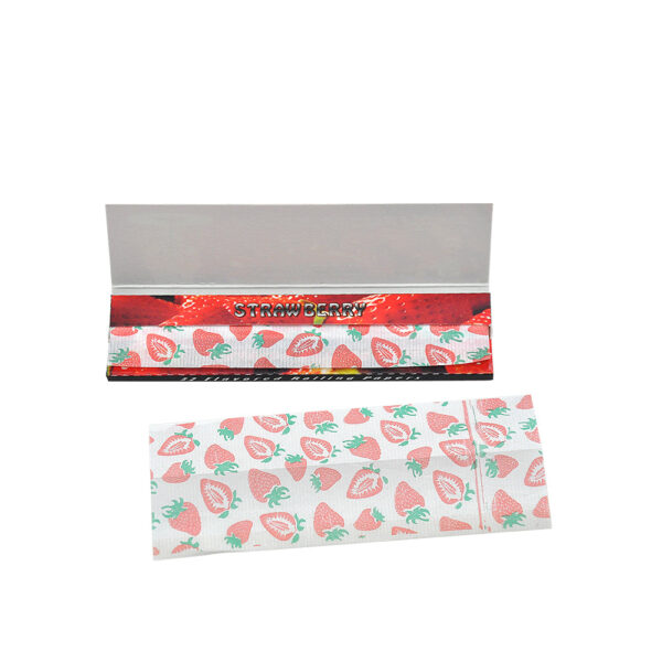 Hornet Strawberry Flavor Rolling Paper 5 Booklets  Free NZ Shipping