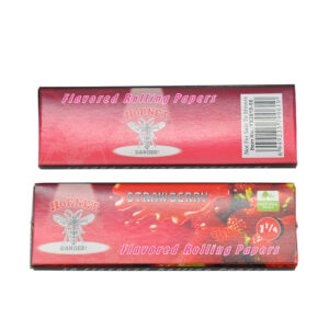Hornet Strawberry Flavor Rolling Paper 5 Booklets  Free NZ Shipping