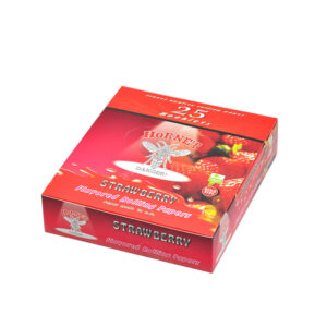 Hornet Strawberry Flavor Rolling Paper 5 Booklets  Free NZ Shipping