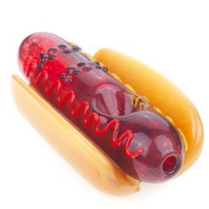Hot_Dog_Pipe_-_Hot_Dog_Glass_Smoking_Pipe_For_Sale_-_Puffing_Bird_5_8fc04e5e-2520-4ace-bed3-b9dd041b5ee9 Hot Dog Pipe | Glass Smoking Hand Pipes For Sale | Free NZ Shipping
