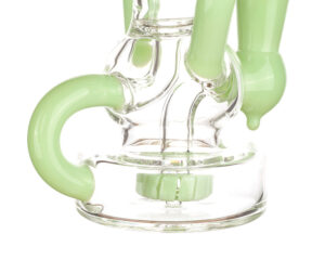 Green Recycler Showerhead Perc Dab Rig | Bong For Sale | Free NZ Shipping