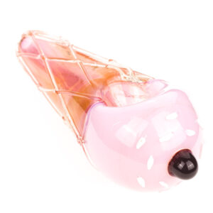 Ice Cream Glass Pipe | Glass Smoking Pipes For Sale | Free NZ Shipping