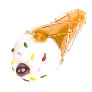 Ice Cream Glass Pipe | Glass Smoking Pipes For Sale | Free NZ Shipping