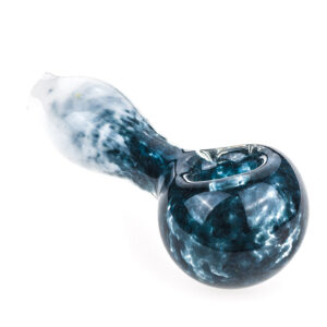 Handmade Darkblue Frit Glass Pipe | Weed Bowls For Sale| Free NZ Shipping