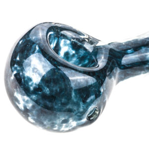 Handmade Darkblue Frit Glass Pipe | Weed Bowls For Sale| Free NZ Shipping
