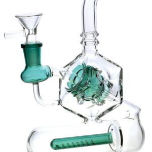 The "Pandora" Inception Inline Perc Water Pipe | Glass Bongs For Sale