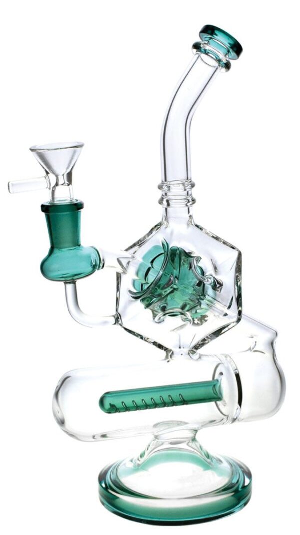 The "Pandora" Inception Inline Perc Water Pipe | Glass Bongs For Sale