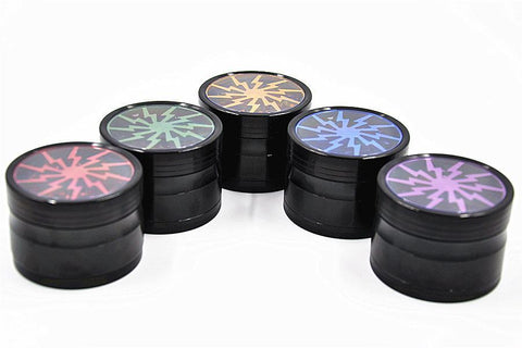 Inline Diffuser Pyramid Bong Thunder Blade Grinder Set | Free NZ Shipping