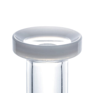 Down Stem In line Diffuser Pyramid Glass Bong/Dab Rig | Free NZ Shipping