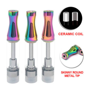 Skinny Round Metal Tip 510 Thread Cartridge | For Sale | Free NZ Shipping