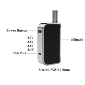 C5 400mAh 510 Thread Battery| Vape Battery For Sale | Free NZ Shipping