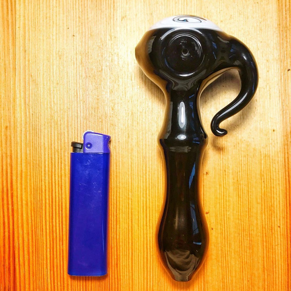 Large Wig Wag Glass Spoon Pipe | Weed Bowls For Sale | Free NZ Shipping