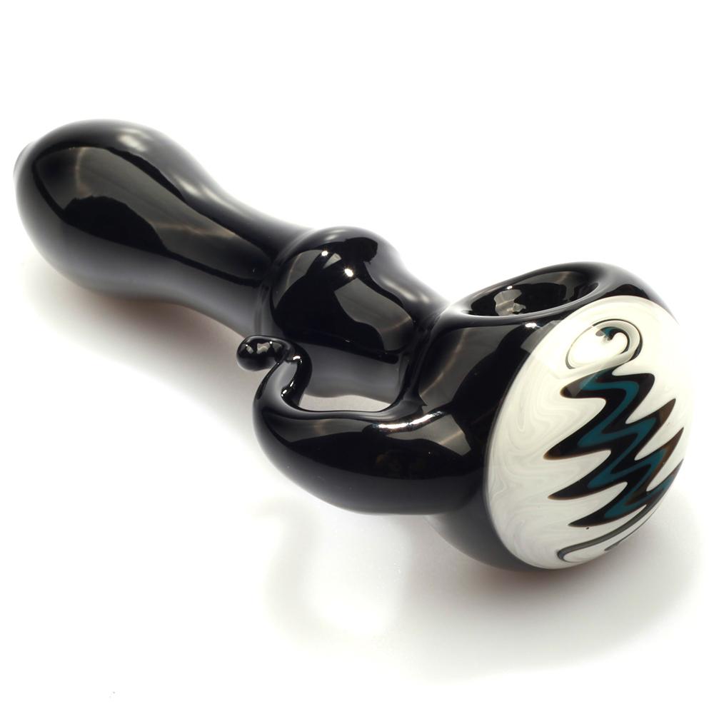 Large_Wig_Wag_Glass_Spoon_Pipe_w_Glass_Horn_5_fd03349f-ec1f-4188-9bca-ded56d63e25b Large Wig Wag Glass Spoon Pipe | Weed Bowls For Sale | Free NZ Shipping