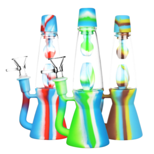 Lava Lamp Silicone Water Pipe | Funny Bongs | Water Bongs For Sale